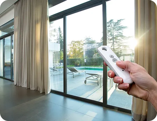 Motorized Curtains in Dubai