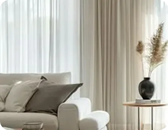 Livingroom Curtais In Dubai