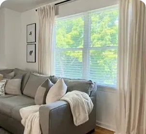 Elegant Window Curtains – Living Room