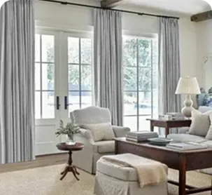 Living Room Window Panels Dubai