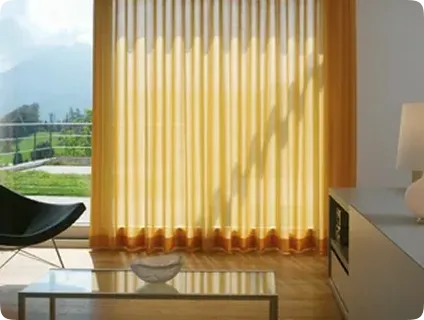 Dubai S-Fold Window Drapes