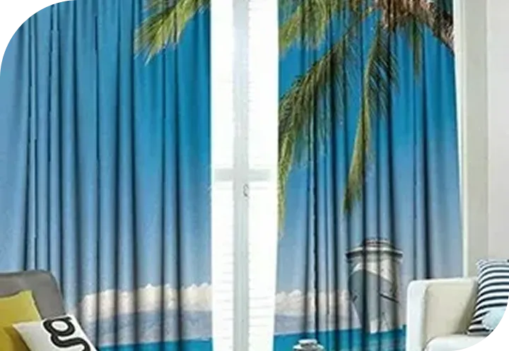 Wave Soft Fold Curtains UAE